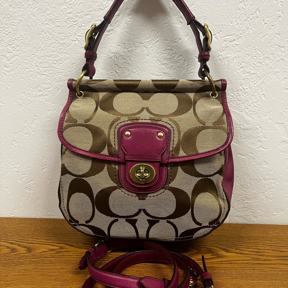 Willis 19034 Poppy New Signature Pink Cross Body Bag